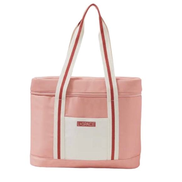 L*Space Coastal Cooler Pink Bag - Picture 3 of 5